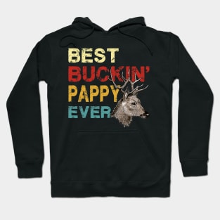 Best buckin' pappy ever shirt deer hunting Hoodie